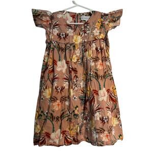 Christina Rohde Mauve Floral Dress – Girls Size 5